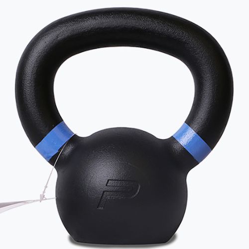 Kettlebell Pure2Improve 6kg fekete-kék P2I810080