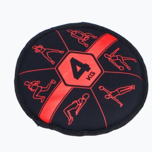 Homokzsák 4 kg Pure2Improve Homokzsák fekete-piros P2I201220