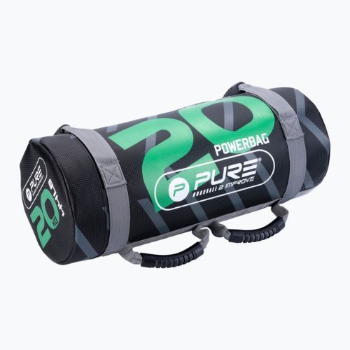 Pure2Improve Power Bag 20 kg fekete-zöld P2I202250