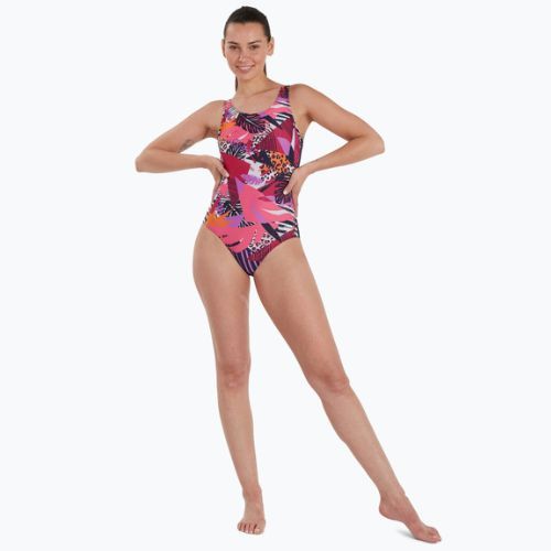 Speedo Allover U-Back női egyrészes fürdőruha rózsaszín 68-07336G738
