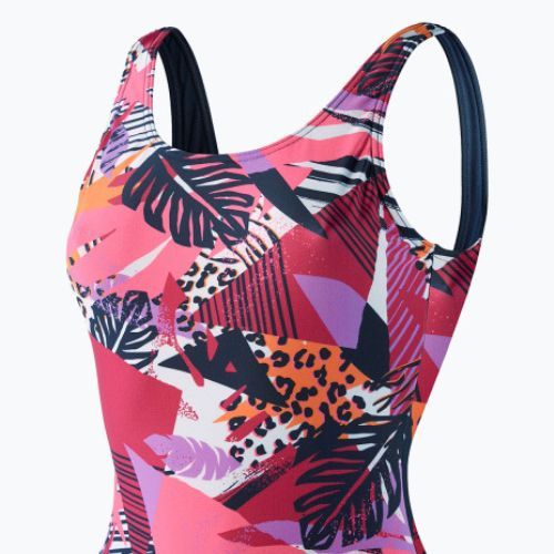 Speedo Allover U-Back női egyrészes fürdőruha rózsaszín 68-07336G738
