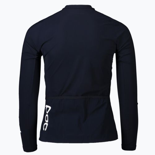 Női kerékpáros hosszú ujjú POC Essential Road navy black