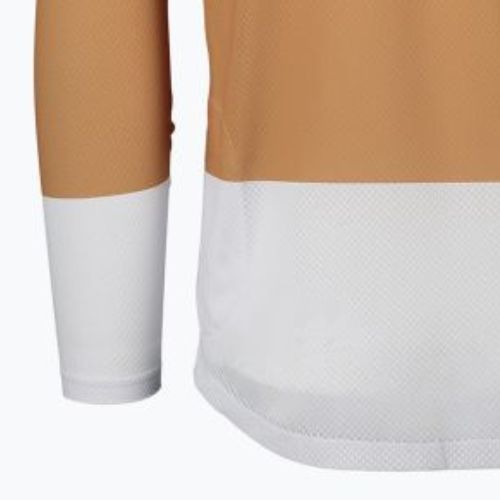 Férfi kerékpáros hosszú ujjú POC MTB Pure aragonite brown/hydrogen white