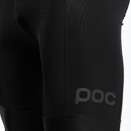 Férfi kerékpáros rövidnadrág POC Aero VPDs Bib Shorts uranium black