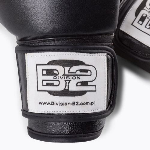 Boxkesztyű Division B-2 fekete/fehér DIV-SG01