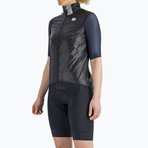 Női kerékpáros mellény Sportful Hot Pack Easylight fekete 1102029.002