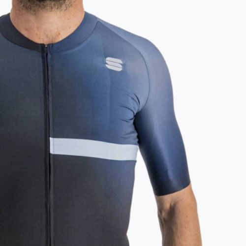 Férfi Sportful Bomber kerékpáros trikó sötétkék 1122029.002