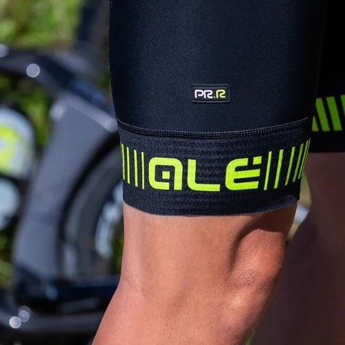 Férfi Alé Strada Bibshort kerékpáros rövidnadrág fekete L15054018