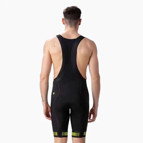 Férfi Alé Strada Bibshort kerékpáros rövidnadrág fekete L15054018