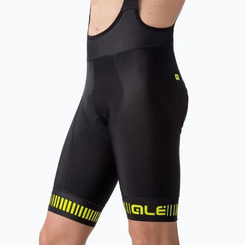 Férfi Alé Strada Bibshort kerékpáros rövidnadrág fekete L15054018