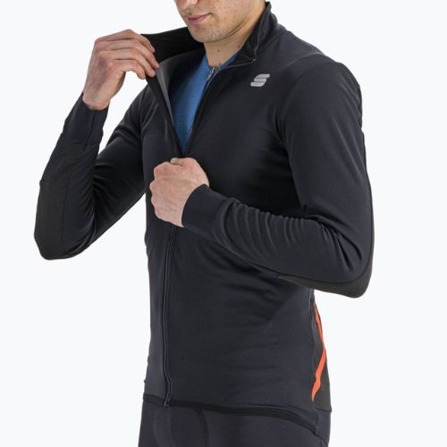 Férfi Sportful Fiandre Light No Rain kerékpáros dzseki fekete 1120021.002