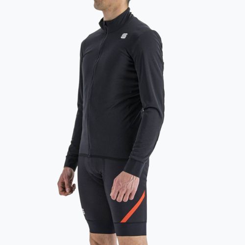 Férfi Sportful Fiandre Light No Rain kerékpáros dzseki fekete 1120021.002