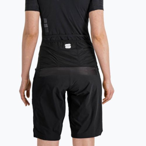 Női Sportful Giara Overshort kerékpáros rövidnadrág fekete 1122033.002