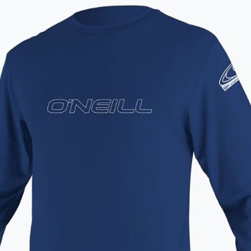 Férfi O'Neill Basic Skins LS hosszú ujjú napozóing tengerészkék 4339