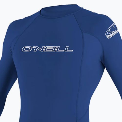 Férfi szörfös póló O'Neill Basic Skins LS Rash Guard kék 3342