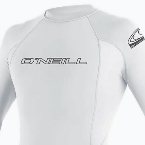 Férfi szörfös póló O'Neill Basic Skins LS Rash Guard fehér 3342