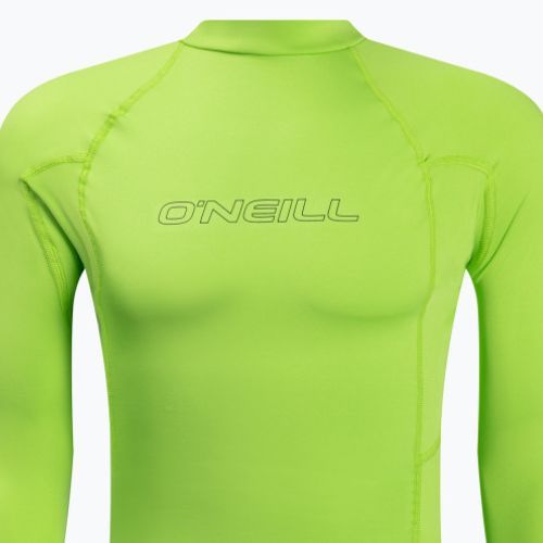 O'Neill Basic Skins LS Rash Guard szörfös póló lime 3342