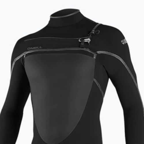 Férfi O'Neill Psycho Tech 3/2+ Chest Zip Full búvárruha fekete 5336