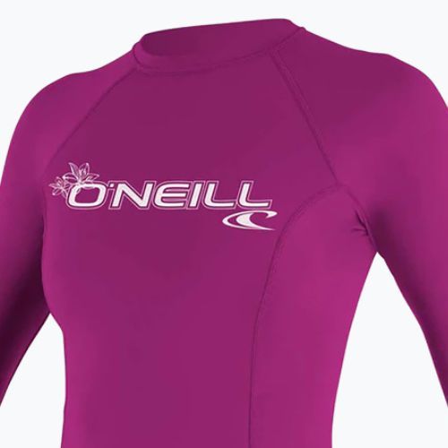 Női hosszú ujjú Rash Guard O'Neill Basic 50+ L/S rózsaszín 3549