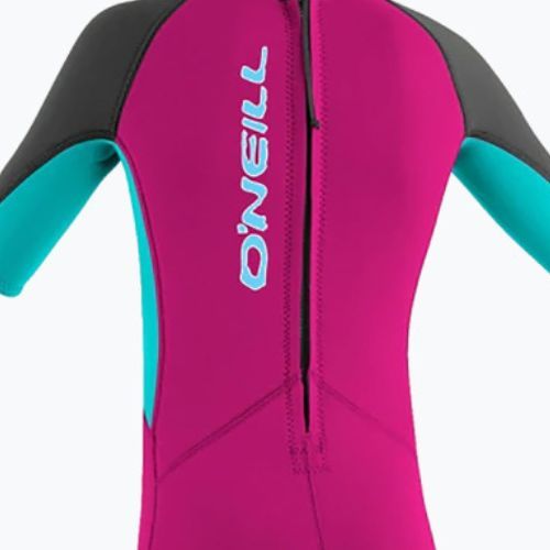 Gyermek 2mm O'Neill Toddler Reactor-2 Back Zip rózsaszín 4867G