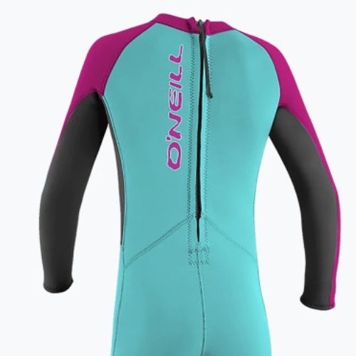 Gyermek 2 mm-es O'Neill Toddler Reactor-2 Back Zip Full Zöld 4868G