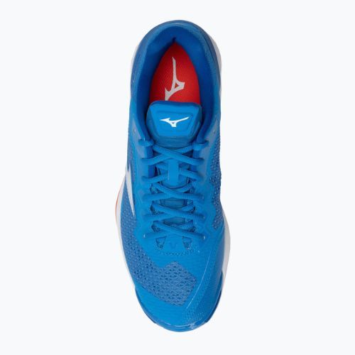 Mizuno Wave Stealth V kézilabda cipő kék X1GA180024