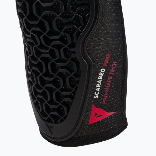 Gyermek kerékpáros könyökvédők Dainese Scarabeo Pro black