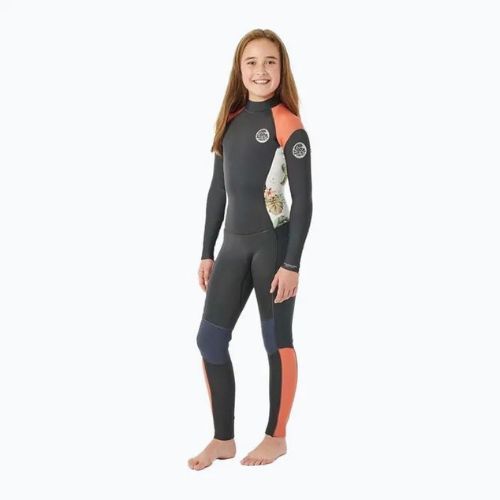Rip Curl Dawn Patrol 3/2 mm-es gyermek búvárruha fekete WSM8EJ