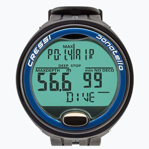 Cressi Donatello búvárkomputer fekete/kék KS860022