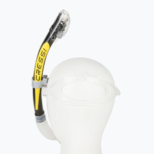 Cressi Big Eyes Evolution búvárszett + Alpha Ultra Dry maszk + snorkel sárga DS337010