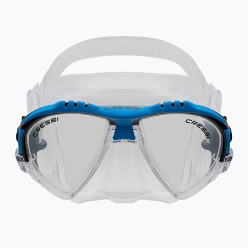 Cressi búvárszett Matrix + Gamma maszk + snorkel kék DS302501