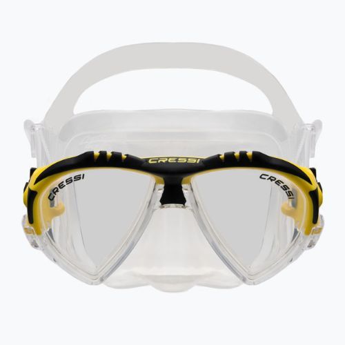 Cressi Matrix + Gamma snorkel szett maszk + snorkel sárga DS302504