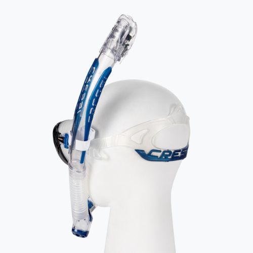 Cressi snorkel szett Quantum maszk + Itaca Ultra Dry snorkel átlátszó kék DM400020
