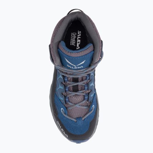 Gyermek túrabakancs SALEWA Alp Trainer Mid GTX 365 kék 64010