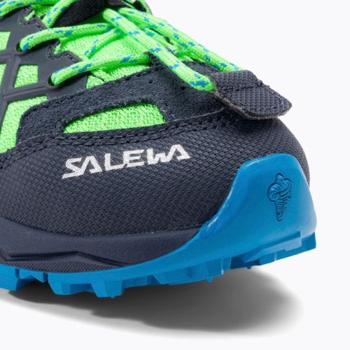 Salewa Wildfire gyermek túrabakancs kék-zöld 00-0000064007