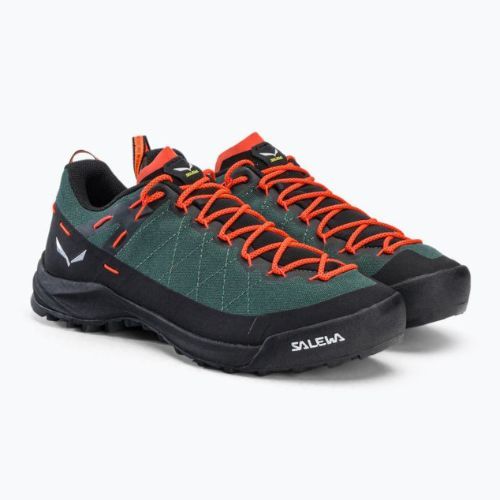 Salewa Wildfire Canvas férfi túrabakancs zöld 00-0000061406