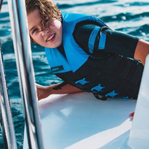 Úszómellény JOBE Dual fekete/kék 244822006