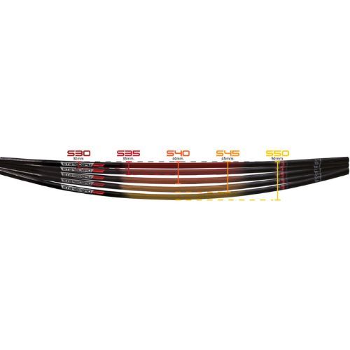 SUP 2-Piece Paddle STARBOARD Enduro Tiki Tech 26mm Carbon S40 2083220521001