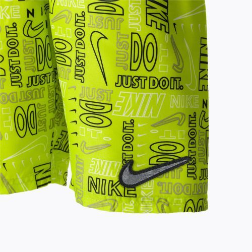 Nike Logo Mashup 8" Volley zöld gyermek úszónadrág NESSC791-312