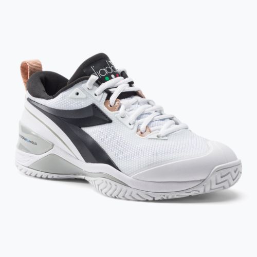 Női teniszcipő Diadora Speed Blushield 5 AG fehér-fekete DD-101.176941