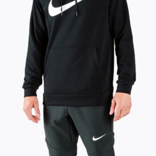 Férfi Nike Dri-FIT kapucnis pulóver fekete CZ2425-010