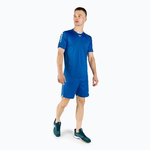 Férfi edző póló Mizuno Soukyu SS kék X2EA750022