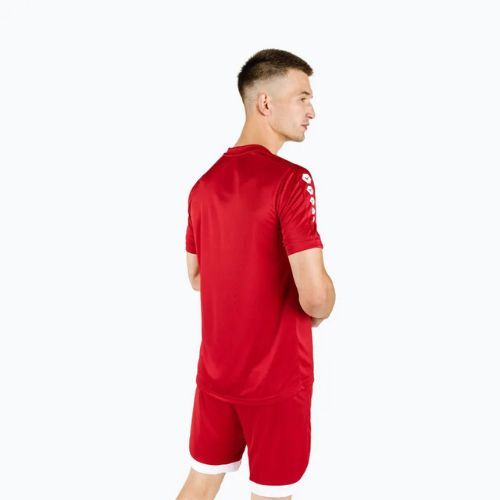 Mizuno Soukyu SS férfi kosárlabda edzőpóló piros X2EA750062
