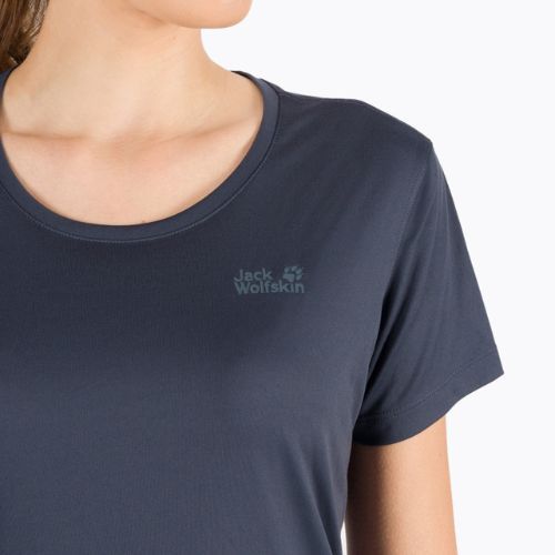 Jack Wolfskin Tech női túra póló sötétszürke 1807121_1389_001