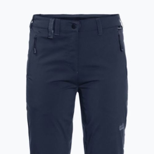 Női softshell Jack Wolfskin Activate Light nadrág sötétkék 1503842_1910_034