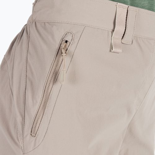 Női szoftshell nadrág Jack Wolfskin Activate Light 3/4 bézs 1503721_5041_034