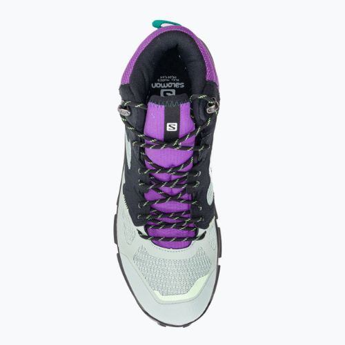 Férfi túrabakancsok Salomon Predict Hike Mid GTX szürke L41461000