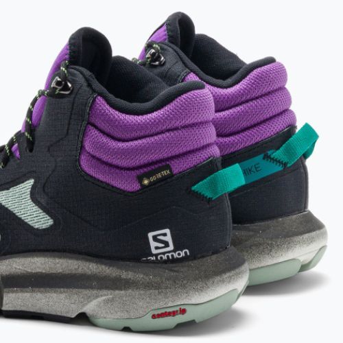 Férfi túrabakancsok Salomon Predict Hike Mid GTX szürke L41461000