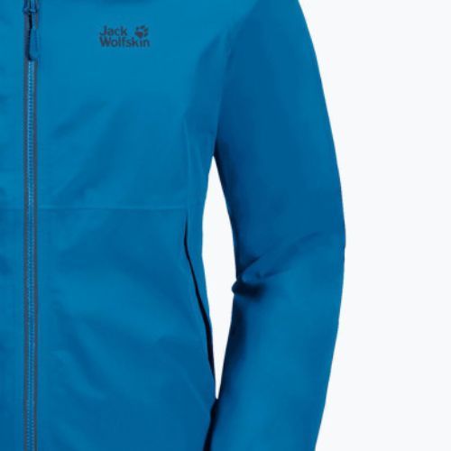 Jack Wolfskin férfi esőkabát Evandale kék 1111131_1361_002