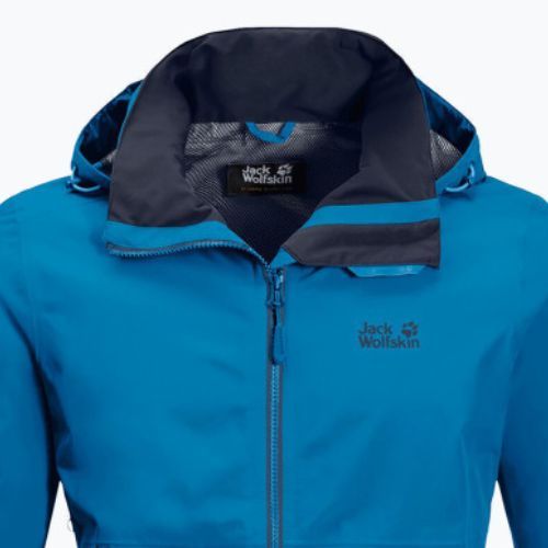 Jack Wolfskin férfi esőkabát Evandale kék 1111131_1361_002